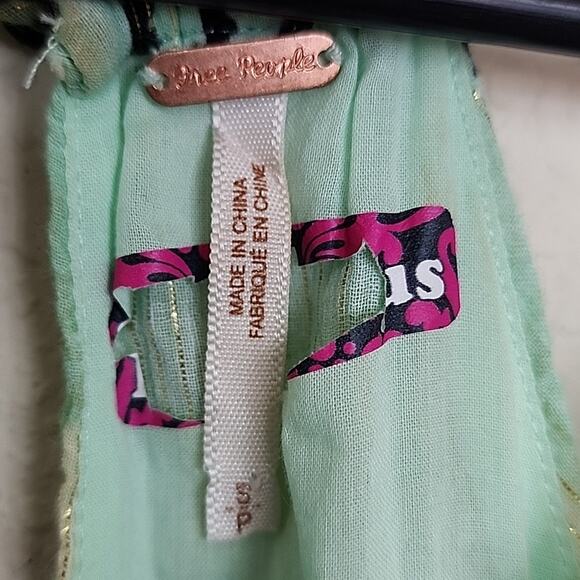 Free People Indian Summer Metallic Dress - Picture 4 of 8